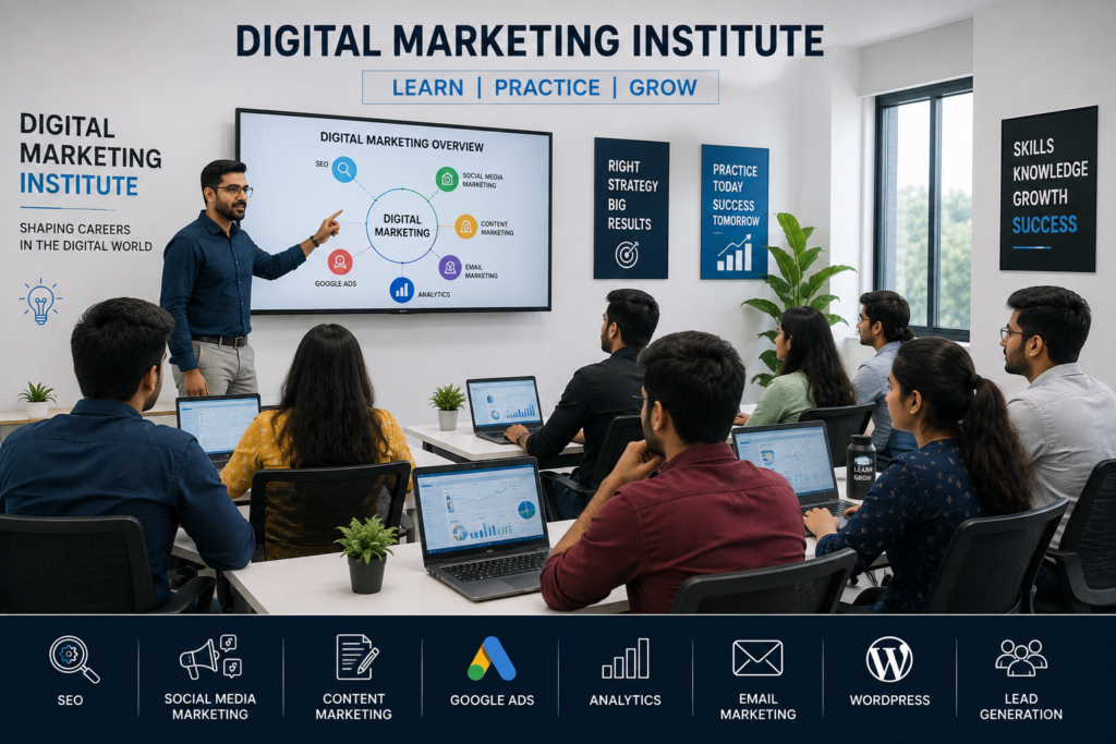 Digital marketing institute in Shahjahanpur