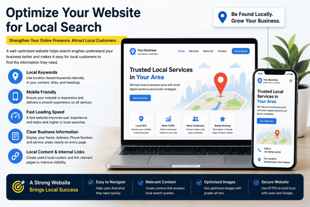 local SEO services website optimization