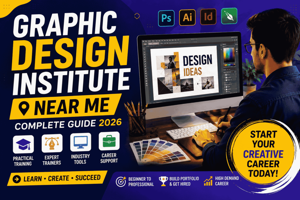 Graphic design institute near me - complete guide to graphic design courses, practical training and career opportunities in 2026