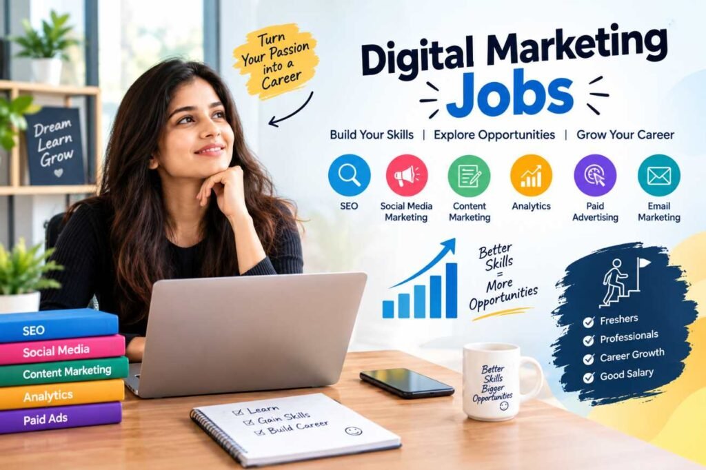 Digital marketing jobs and career opportunities in India