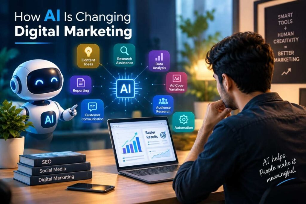 How AI is changing digital marketing with smart marketing tools