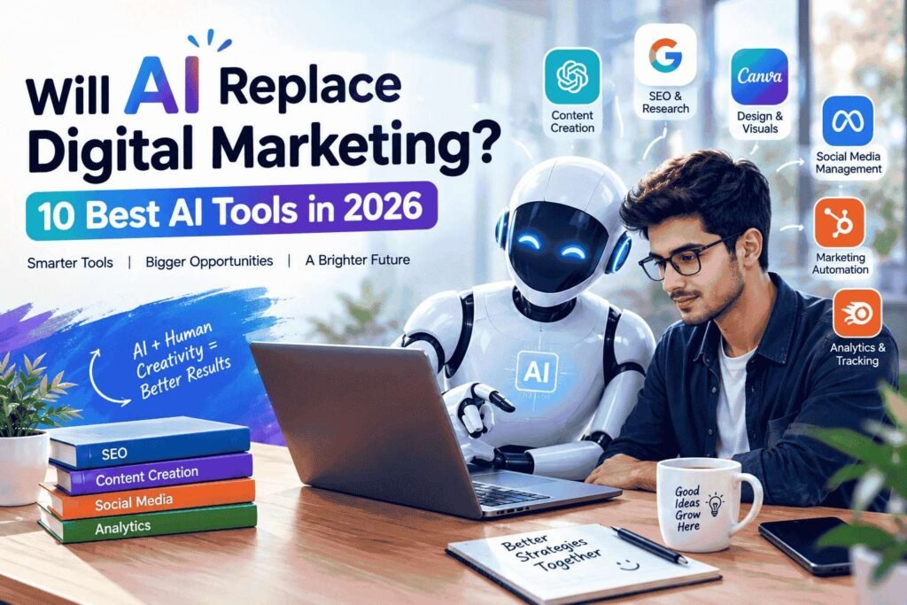 Will AI replace digital marketing in 2026 - best AI tools for digital marketing